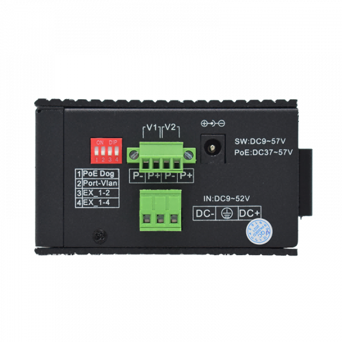 Wi-Tek WI-PS305G-I-DC Индустриальный неуправляемый Poe коммутатор