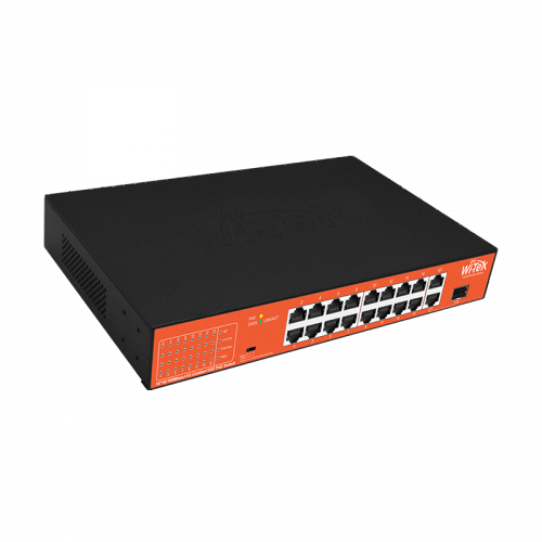 Wi-Tek WI-PS518GH PoE Коммутатор неуправляемый