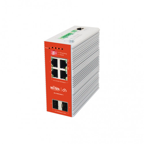 Wi-Tek WI-PCMS306GF-I V2 Облачный промышленный коммутатор