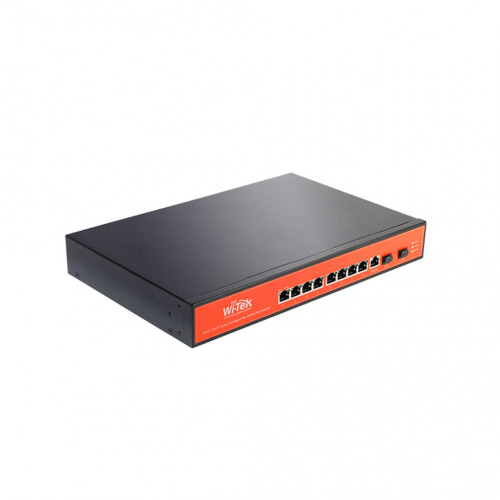 Wi-Tek WI-PMS310GF-UPS+ V2 Управляемый гигабитный PoE коммутаор
