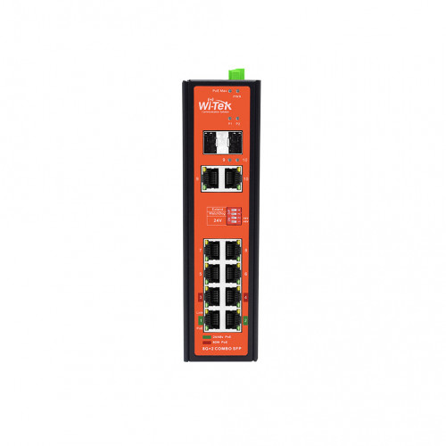 Wi-Tek WI-PS310GF-I V2 Промышленный коммутатор