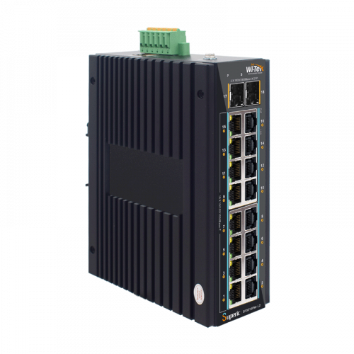 Wi-Tek SP3018FM-L2 PoE коммутатор управляемый