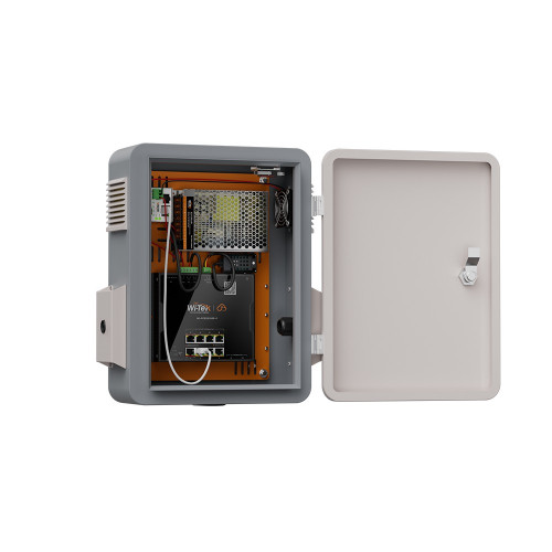 Wi-Tek WI-PCES310GF-FO Комплект One Site Box с PoE-коммутатором