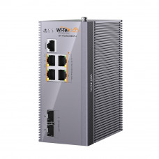 Wi-Tek WI-PCMS306GF-I V3 Промышленный управляемый PoE-коммутатор L2+