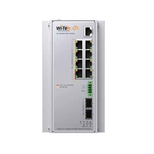 Wi-Tek WI-PCMS310GF-ALIEN-I Промышленный гигабитный PoE-коммутатор