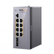 Wi-Tek WI-PCMS310GF-I V3 Промышленный управляемый PoE-коммутатор L2+