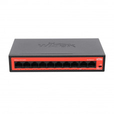 Wi-Tek WI-PS210H V3 Неуправляемый Poe коммутатор
