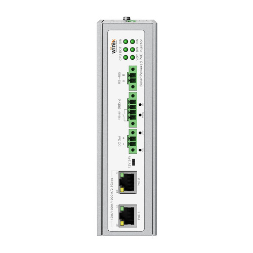 Wi-Tek WI-PS402-UPS-I 2.5G солнечный PoE-инжектор с UPS
