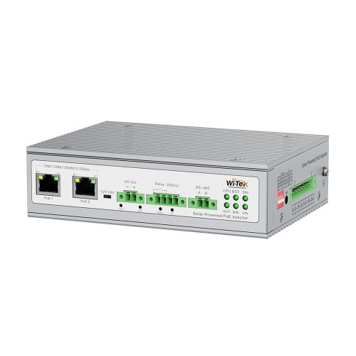 Wi-Tek WI-PS402-UPS-I 2.5G солнечный PoE-инжектор с UPS