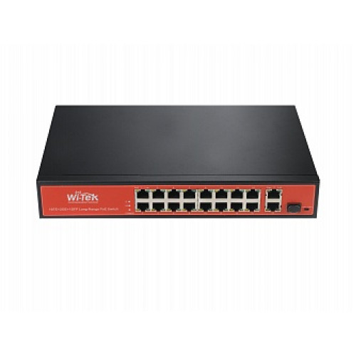 Wi-Tek WI-PS518G (v2) PoE Коммутатор неуправляемый