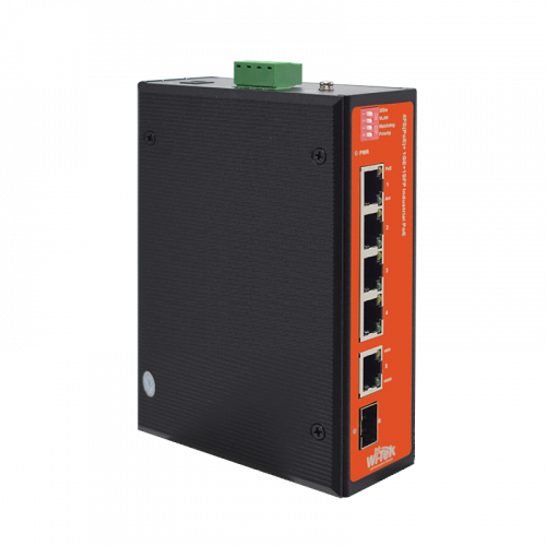 Wi-Tek WI-PS206GF-I Индустриальный неуправляемый Poe коммутатор
